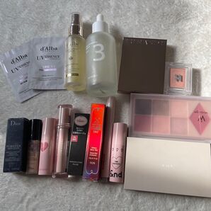 【未使用含む】ディオール&RMK&ルナソル他 16点コスメセット