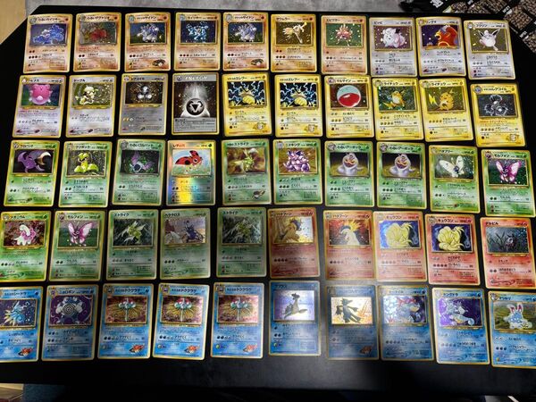 ポケモンカード 旧裏 まとめ売り キラ ホロ 91枚+拡張シート8枚