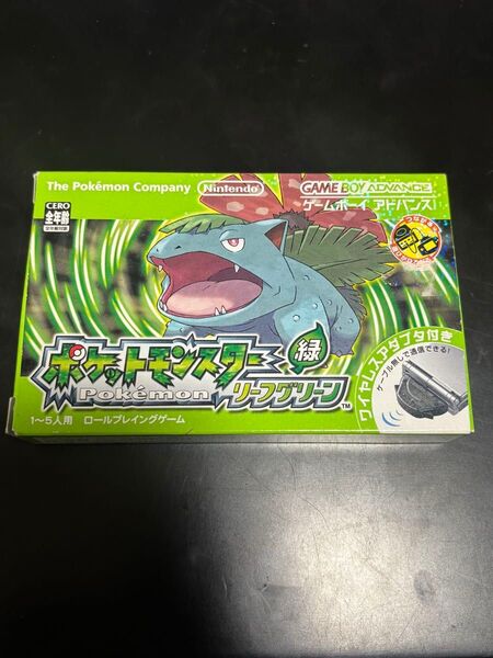 ポケットモンスター リーフグリーン GBA ゲームボーイアドバンス