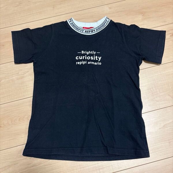 レピピアルマリオ 半袖Tシャツ 140〜150 ブラック 黒