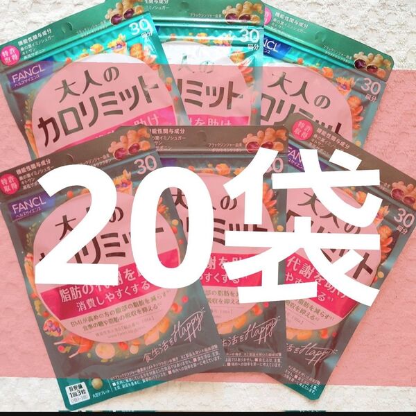 ◎20袋【限定出品5/19〜】大人のカロリミット FANCL