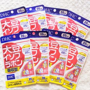◎8袋【5/12〜】大豆イソフラボン吸収型 20日分 DHC