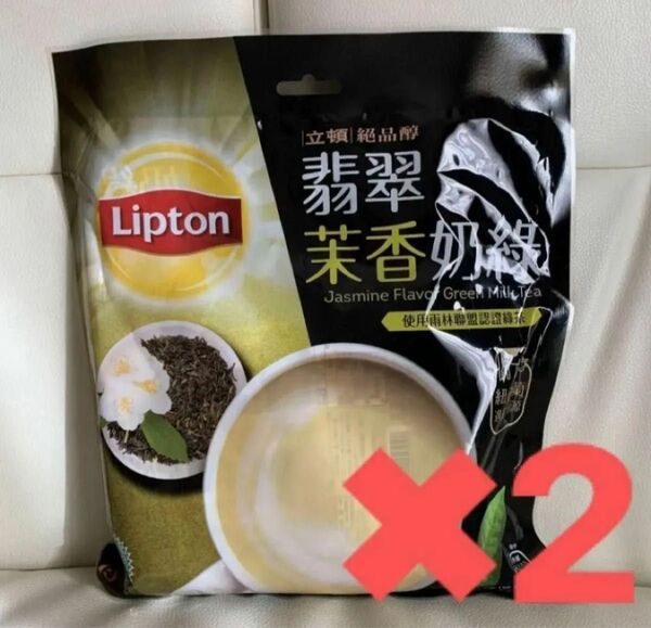 台湾 リプトン ジャスミンミルクティー 30包