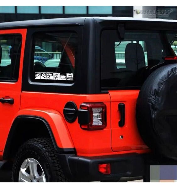 jeep ジープ JK JL ラングラー ステッカー 防水 1枚