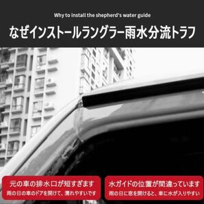 屋根雨水ガイド レインガード ジープ ラングラーJeepJL JT 雨樋