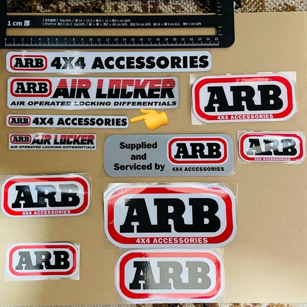 ARB ジムニー jeep ラングラーステッカー シール 4x4 1枚