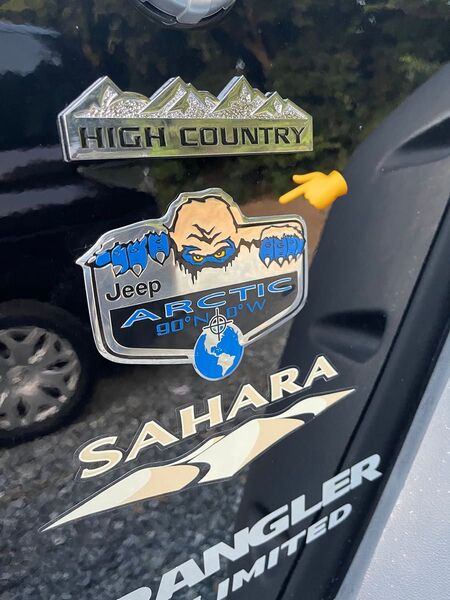 JEEP ラングラーARCTIC チェロキーJK JL TJ YJ エンブレム
