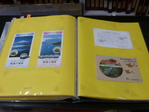 20　S　日本　鉄道　電車・他　昭和53年～54年位　切符　姉妹鉄道式典記念乗車券・他　20ページ分　切符数55枚　_画像7