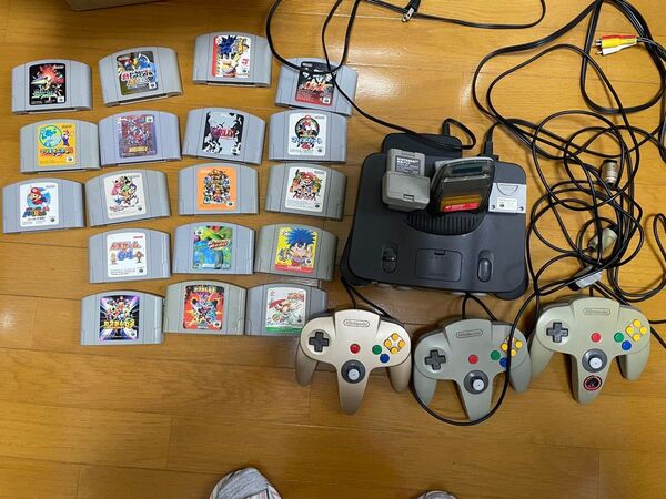 Nintendo 64 本体 ニンテンドー ソフト15本セット