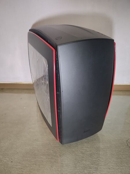 【希少品】NZXT MANTA mini-itx PCケース ブラック/レッド