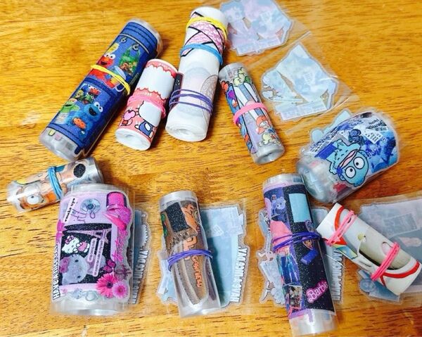 ロールシール 巻き売り アメキャラ 切り売り おすそ分け ロゴ リオ