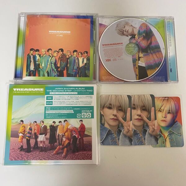 treasure second step:chapter two CD DVD トレカ ヨシ