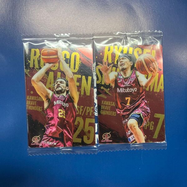Bリーグウエハースカード 川崎ブレイブサンダース