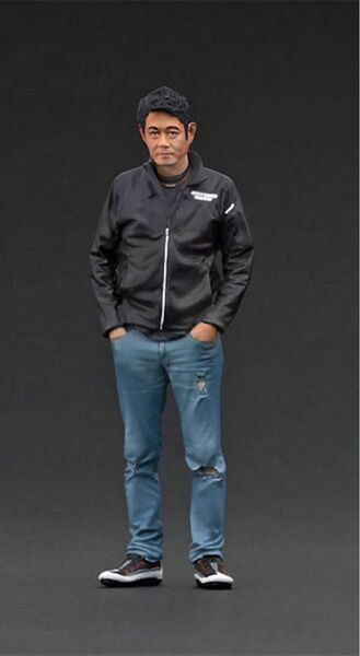 WEB限定60個 イグニッションモデル【IG3281】1/18 Trueno/トレノに付属 織戸学フィギュアのみ Mr.Orido