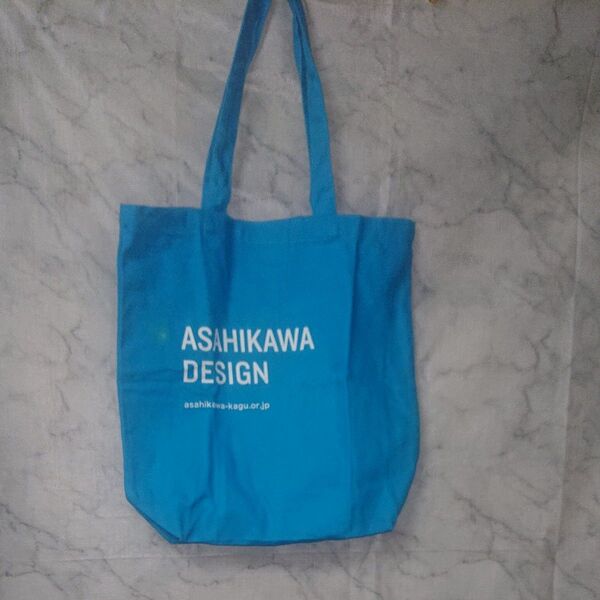 トートバッグ ASAHIKAWA DESIGN asahikawa-kagu.or.jp ロゴ 非売品 綿 エコバッグ