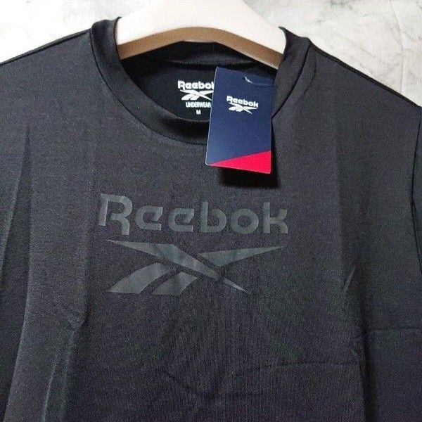 Reebok Tシャツ クルーネック ブラック M 未使用