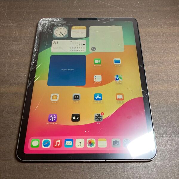 14271 iPad Pro11インチ初代 64GB ブラック SIMフリー ジャンク品 ※本体のみ