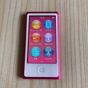 2744 Apple iPod nano7世代 中古品 ピンク