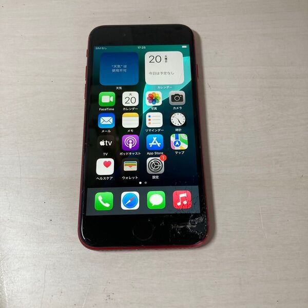 08541 iPhoneSE3 64GB レッド SIMフリー ジャンク品 ※本体のみ