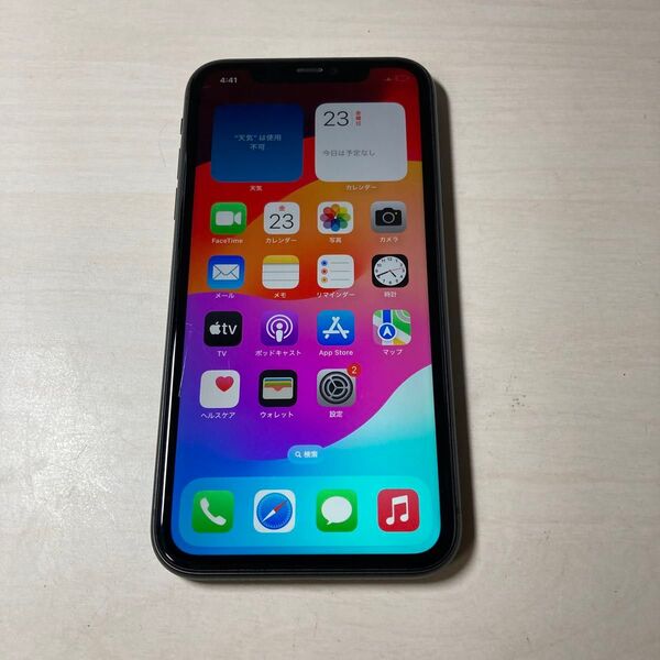 80848 iPhone11 64GB ブラック SIMフリー ジャンク品 ※本体のみ