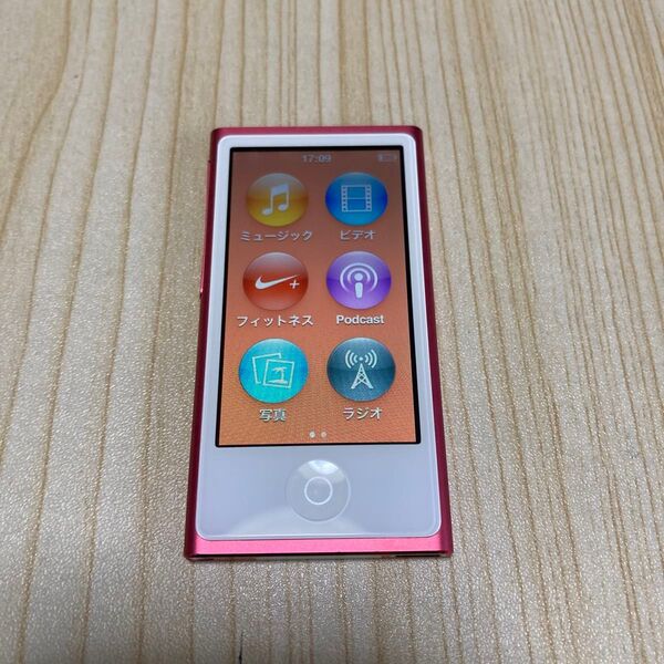 0509 Apple iPod nano ピンク 16GB 中古品