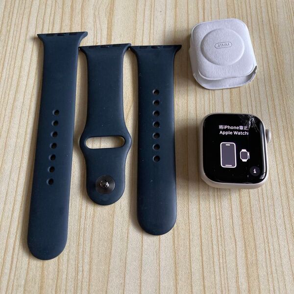 6186 Apple Watch series7 NIKE 41m ※ジャンク品