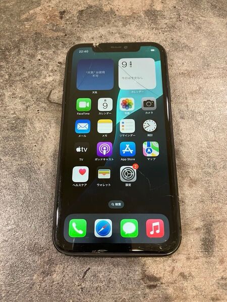 43910 iPhone11 128GB ブラック SIMフリー ジャンク