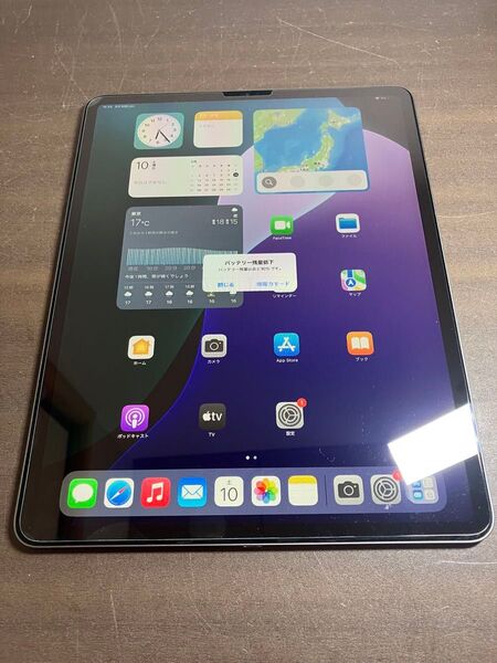 42352 iPad Pro3世代 12.9inch 256G グレー Wi-Fiモデル ジャンク