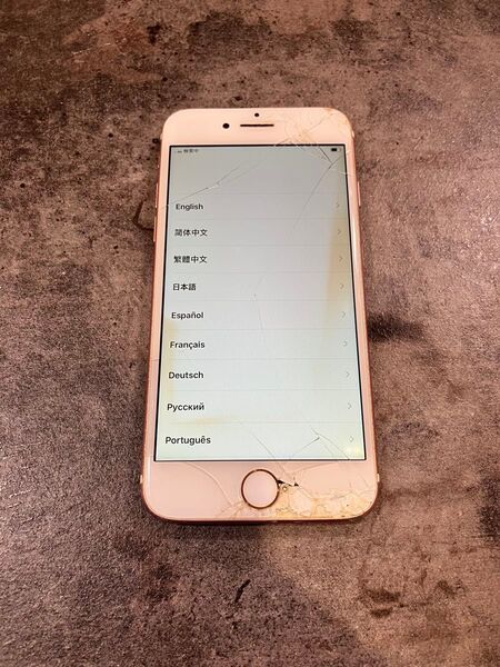 73743 iPhone7 32GB ローズゴールド SIMフリー ジャンク 完全部品取り