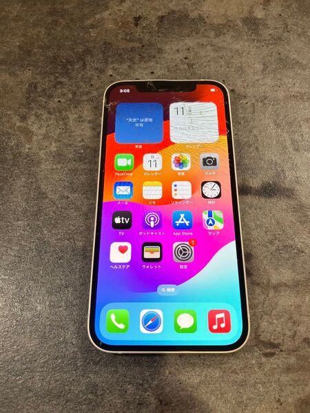 21703 iPhone12 128GB ホワイト SIMフリー ジャンク