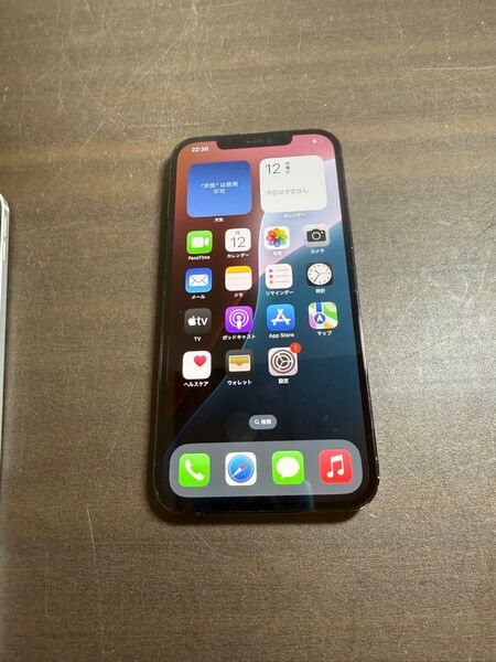 43202 iPhone12promax 128G ブルー SIMフリー ジャンク