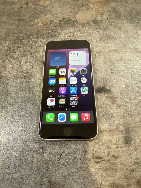 63454 iPhone SE2 128G ホワイト SIMフリー 中古品