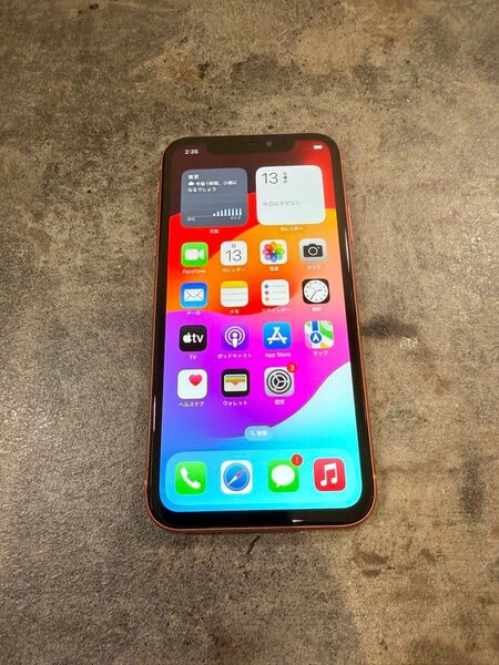56558 iPhoneXr 128G コーラル SIMフリー ジャンク