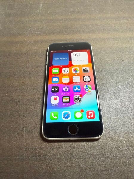 92274 iPhone SE2 64GB ホワイト SIMフリー 中古品