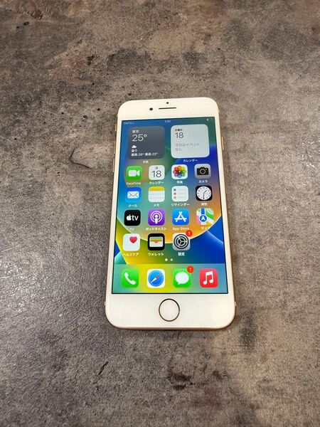 44544 iPhone8 64GB GOLD SIMフリー 中古品