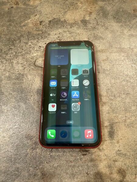 12613 iPhone XR 128G レッド SIMフリー ジャンク