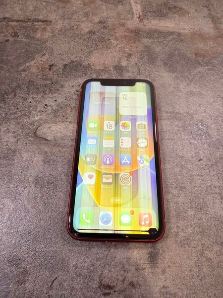 96417 iPhone11 64GB レッド SIMフリー ジャンク