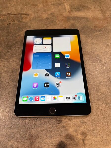 51737 iPad mini4 32G グレー SIMフリー 中古品