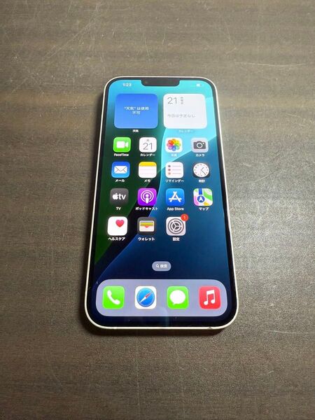 05397 iPhone14plus 128G ホワイト SIMフリー 中古品