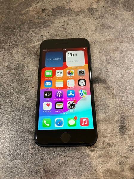 78077 iPhoneSE3 64G ブラック SIMフリー ジャンク品