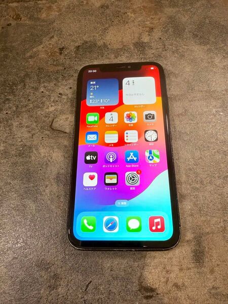 66062 iPhoneX128G グレー SIMフリー ジャンク