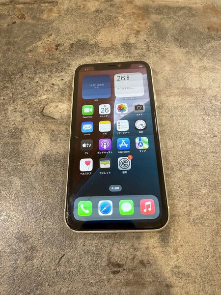 04758 iPhone11 64G ホワイト SIMフリー ジャンク