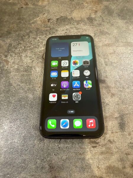 80181 iPhone11 128G グレー SIMフリー ジャンク