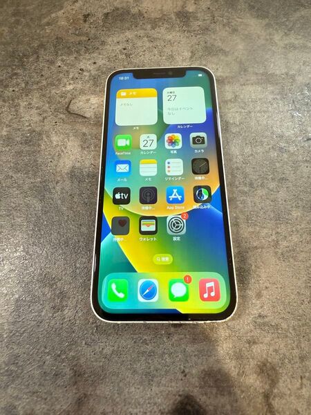 45314 iPhone12 128G ホワイト SIMフリー ジャンク