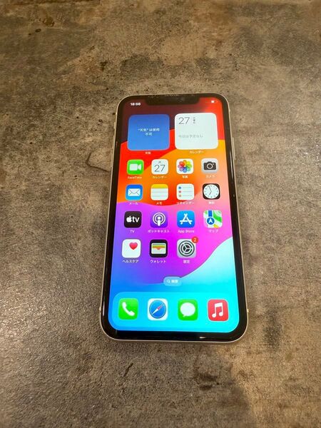 77388 iPhone11 64GB ホワイト SIMフリー ジャンク