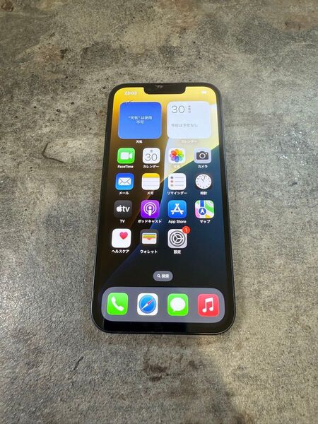 40027 iPhone13 128G ブルー SIMフリー ジャンク