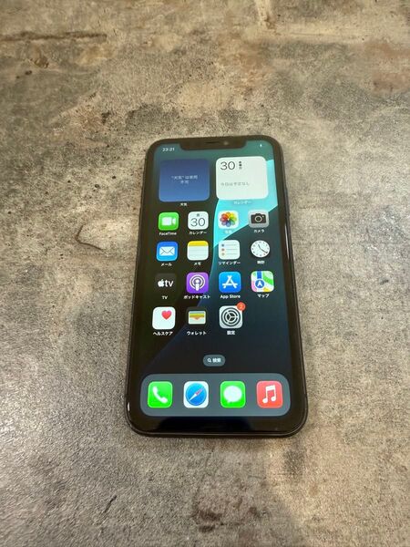 26522 iPhone11 64G ブラック SIMフリー ジャンク