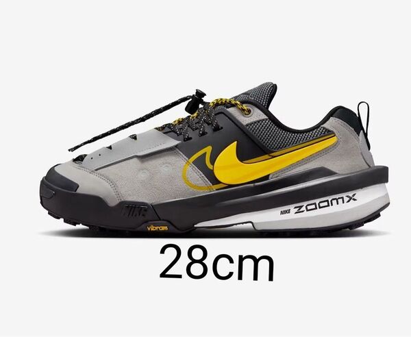 サカイ × ナイキ ゼガマドーム マットシルバー/ツアーイエロー/ブラックNIKE AIR 28cm 新品未使用