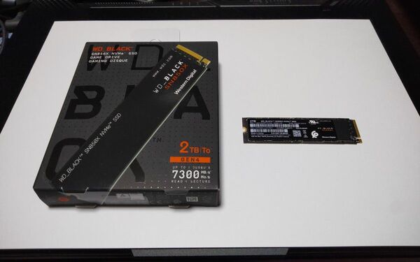 【ほぼ新品】信頼のウェスタンデジタル製 WD_BLACK SN850X NVMe SSD 2TB PS5対応