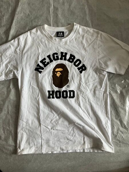 A BATHING APE neighborhood コラボ Tシャツ アベイシングエイプ ネイバーフッド